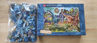 2x puzzle vesmír a dinosauři - 2