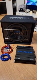 PRODÁM SUBWOOFER + ZESILOVAČ - 2