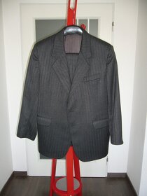 Pánský oblek nový, ručně šitý - 2