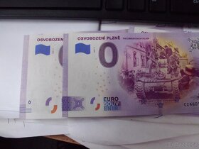 euro bankovka osvobozeni Plzne - 2