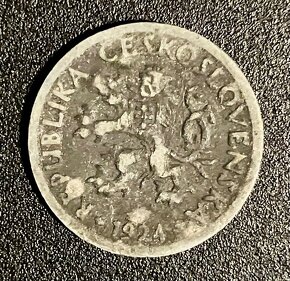 2 haléře 1924 Československo - 2