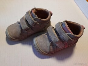 Dětské kožené kotníčkové celoroční boty Protetica barefoot - 2