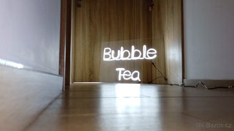 Prodám neonový nápis Bubble tea - 2