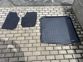 Gumové koberce kufr i předek Fabie II - 2