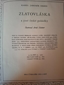 Kniha Zlatovláska - 2