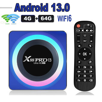TV BOX, Android 13, 4/64 GB - 2