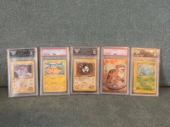 Pokemon PSA ohodnotené - 2