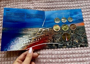 Sada oběžných mincí 2024 Paříž stand - 2
