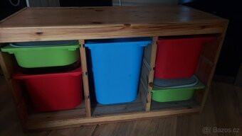 Ikea trofast borovice + boxy - 2