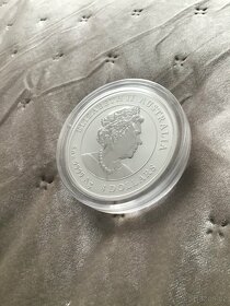 2021 Lunární série rok Buvola 5 oz - 2