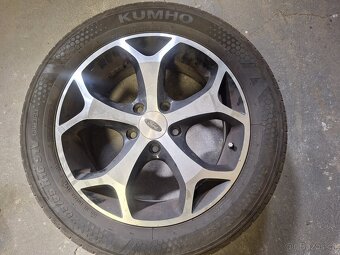 Krásná Alu kola 5x108 r16 s pneu - 2