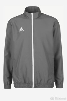 "Adidas" Pánská/Chlapecká sportovní bunda šedé barvy vel.X - 2
