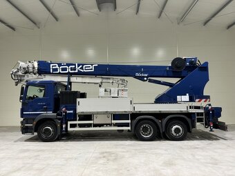 Autožeriav a plošina 46m/6000kg - 2