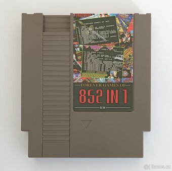 Cartridge 852 her na NINTENDO NES (Aladdin, Conan)... - 2