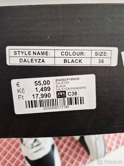 Nové dámské boty Retro jeans, velikost 37. - 2