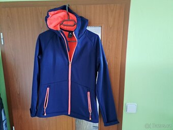 Dívčí softshellová bunda s kapucí McKINLEY - velikost 164 - 2