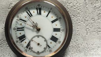 Obrovské 67mm, a 188g kapesni hodinky, brynyr ocel - 2