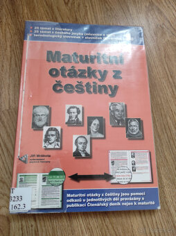 Maturitní otázky z češtiny a učebnice Odmaturuj - 2