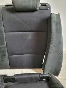 originální zadní sedačka (Alcantara) do BMW E46 COMPACT - 2