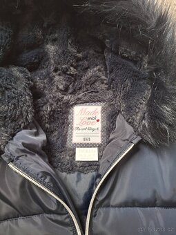 Zimní bunda kabát 12-13 let - 2