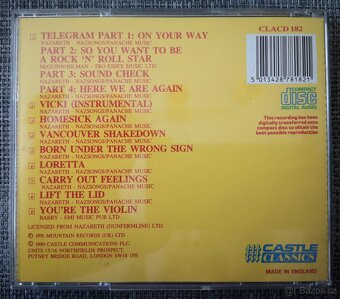 CD "NAZARETH - CLOSE ENOUGH FOR ROCK 'N' ROLL" - 2