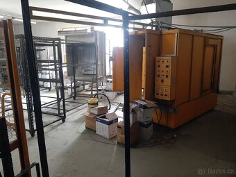 Vybavení práškové lakovny - 2