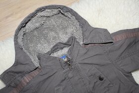 Zimní bunda s kožíškem 12-18 měsíců - 2