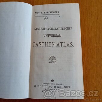 UNIVERSAL TASCHENATLAS - Hickmanns - 1916 - 2
