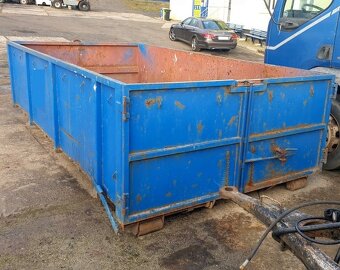 2018 vana 4.3x2.3x1m oko125cm kontejner hák do12t aut/nosiče - 2