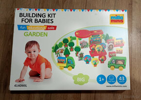 Milla Minis - stavebnice Garden, 43 ks - 2