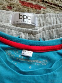 Letní komplet + tričko Bonprix 128/134 - 2