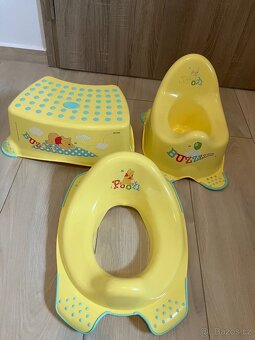Dětský nočník + wc sedátko + stolička - 2