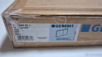 Tlačítko Geberit sigma60 sklo/bílá - 2