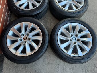 Alu 17" 5x112, škoda Stratos , letní 60% TOP SUP3 - 2