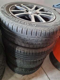 Opel Astra - Hliníková kola 14" s pneumatikami Matador - 2