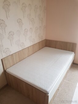 Postel s úložným prostorem + matrace - 2