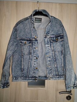 vintage pánská riflová plísňová bunda / džíska - 2