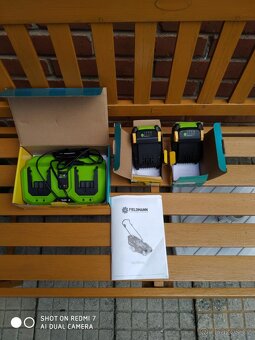 Sekačka FIELDMANN FZR 70375-0 2x20V + 2x Akumulátor FDUZ 790 - 2
