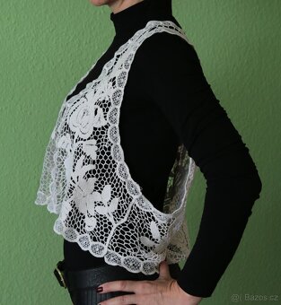 Vesta z gipýrské krajky vel. 5XL - 50 - 2