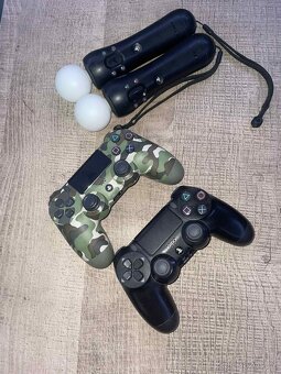 Ps4 Slim 500GB 2x Ovladač + Vr set + hry - 2