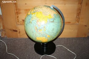 Retro globus v původní krabici - poštovné je v ceně - 2