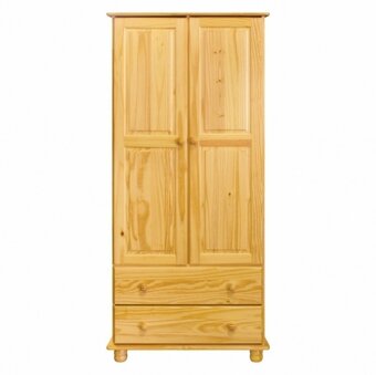 Dřevěná skříň 2dveřová 8850 lak - 2