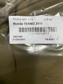 Thermo bunda ačr 2010 softshell nová - 2