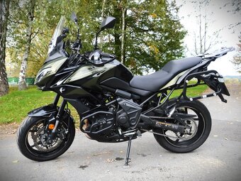 Versys 650 MY 2020 - Khaki/Black s kufry SW Motech Trax ION - 2