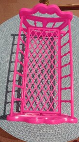 Retro hračka - kolíbka pro panenky - 2