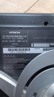 Projektor Hitachi PJ-TX200 - 2