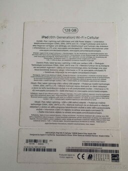 Ipad 6 generace 128gb - 2