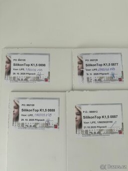 Vzorky fasády Baumit a Weber - 2