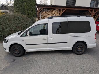 Caddy Maxi, 2.0 CNG/benzín, 2015, 7 míst - 2