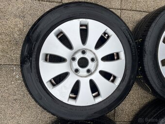 4x ALU disky audi + 4x pneu - 2